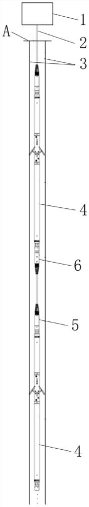 Multistage microseism digital well geophone device