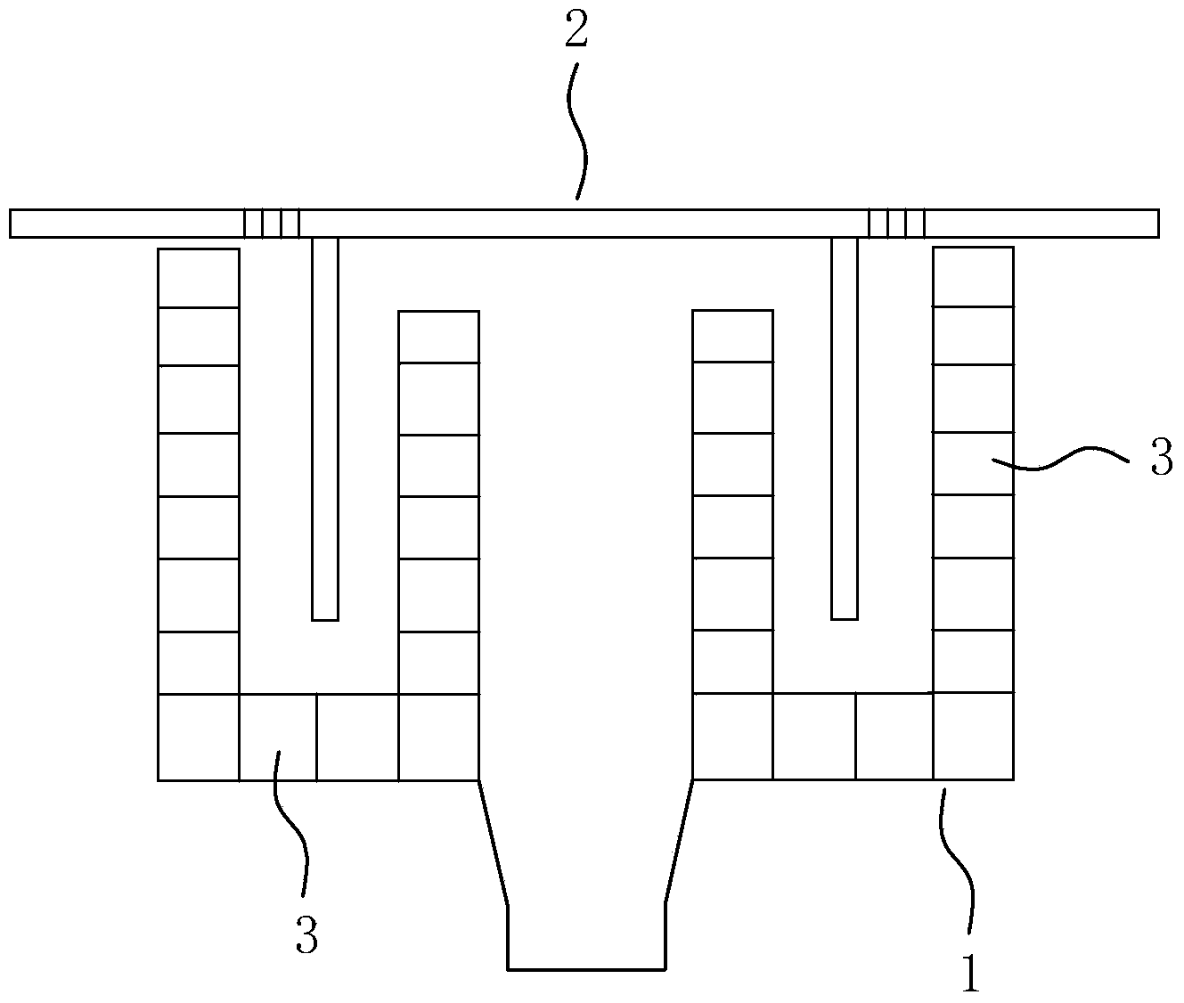 Shower water heat exchanging floor drainage