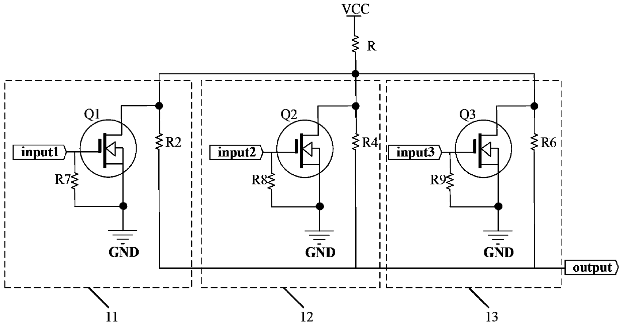 IO input port expanded circuit