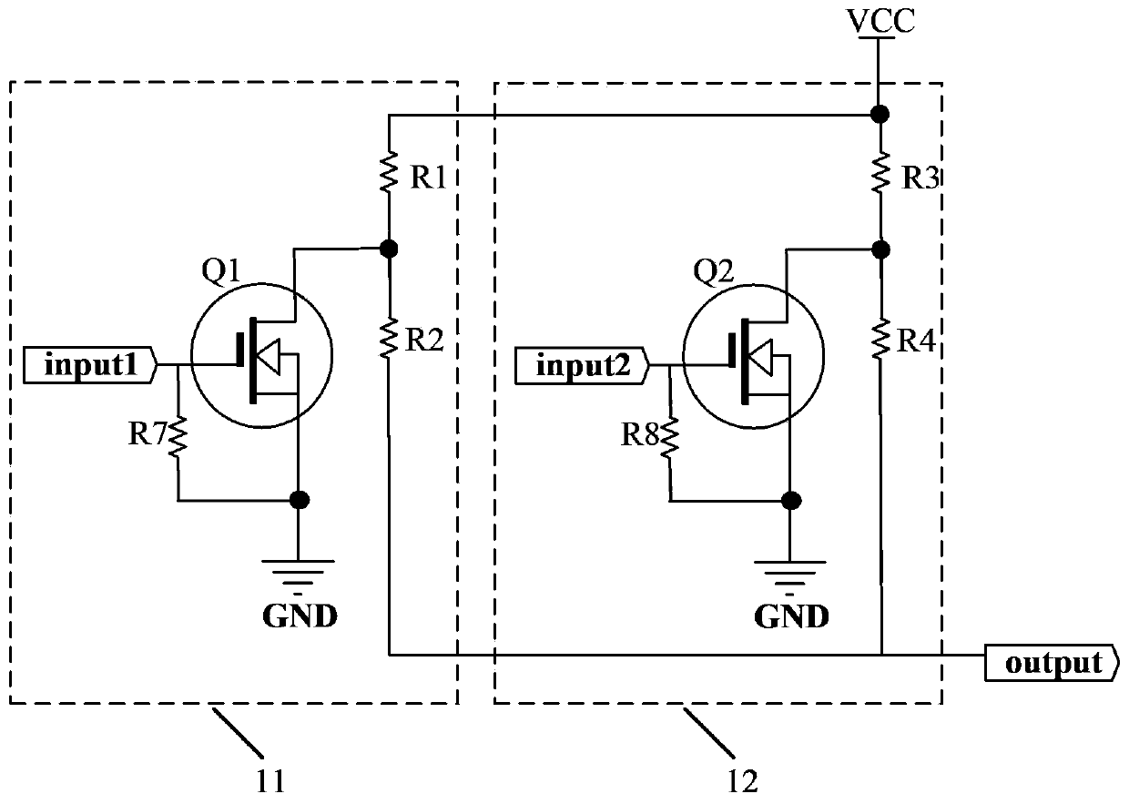 IO input port expanded circuit