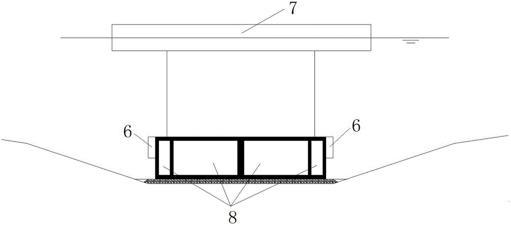 Dismounting method for pipe joints of immersed tube tunnel