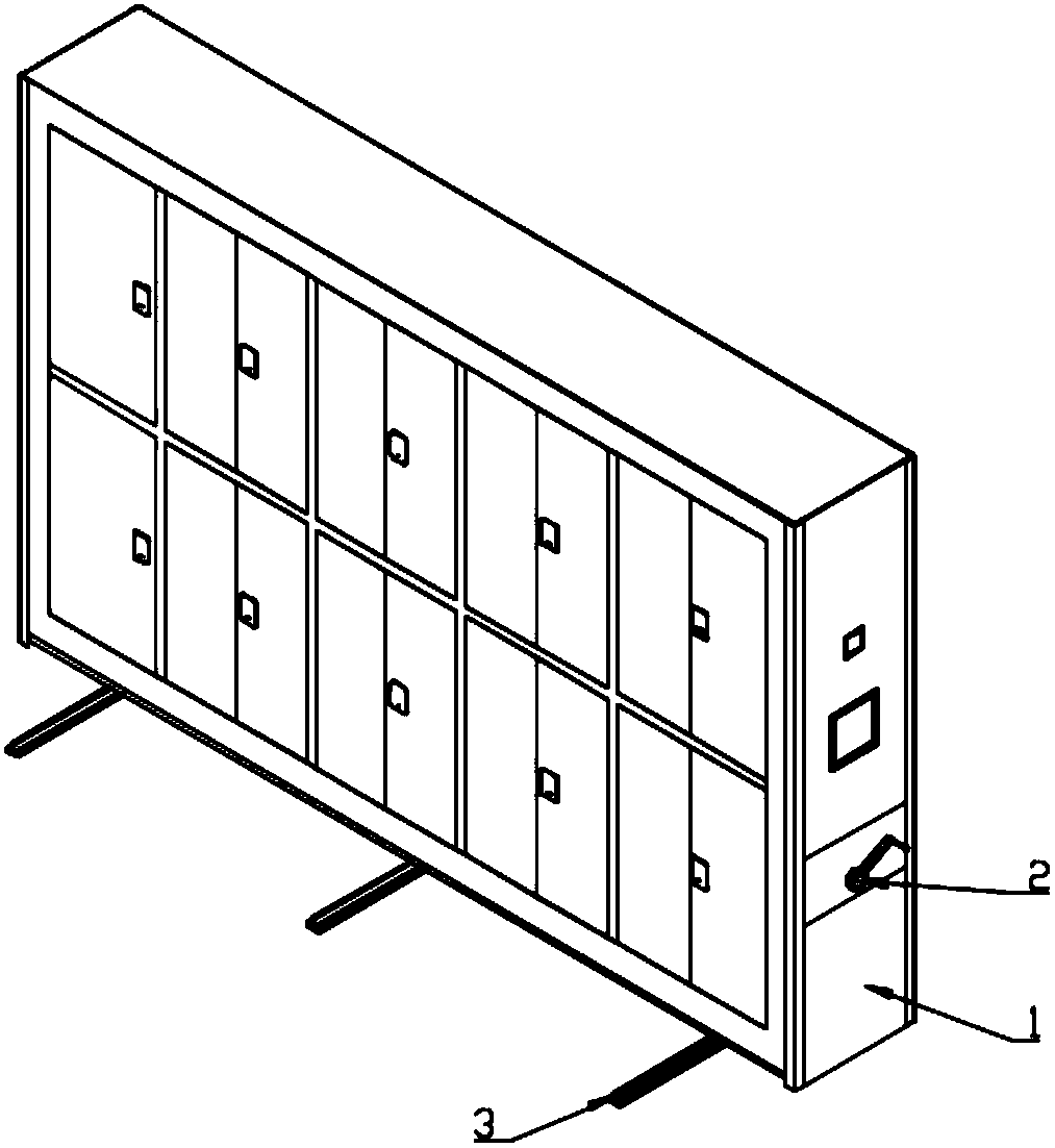 Driving device for file compact shelf cabinet