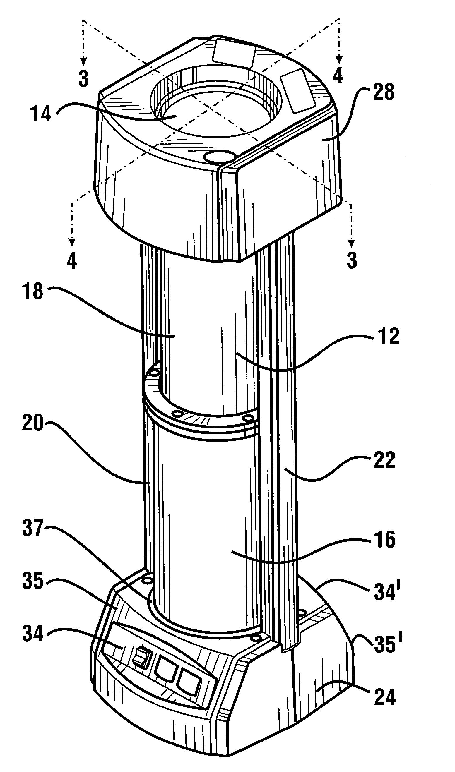 Pneumatic tube system terminal