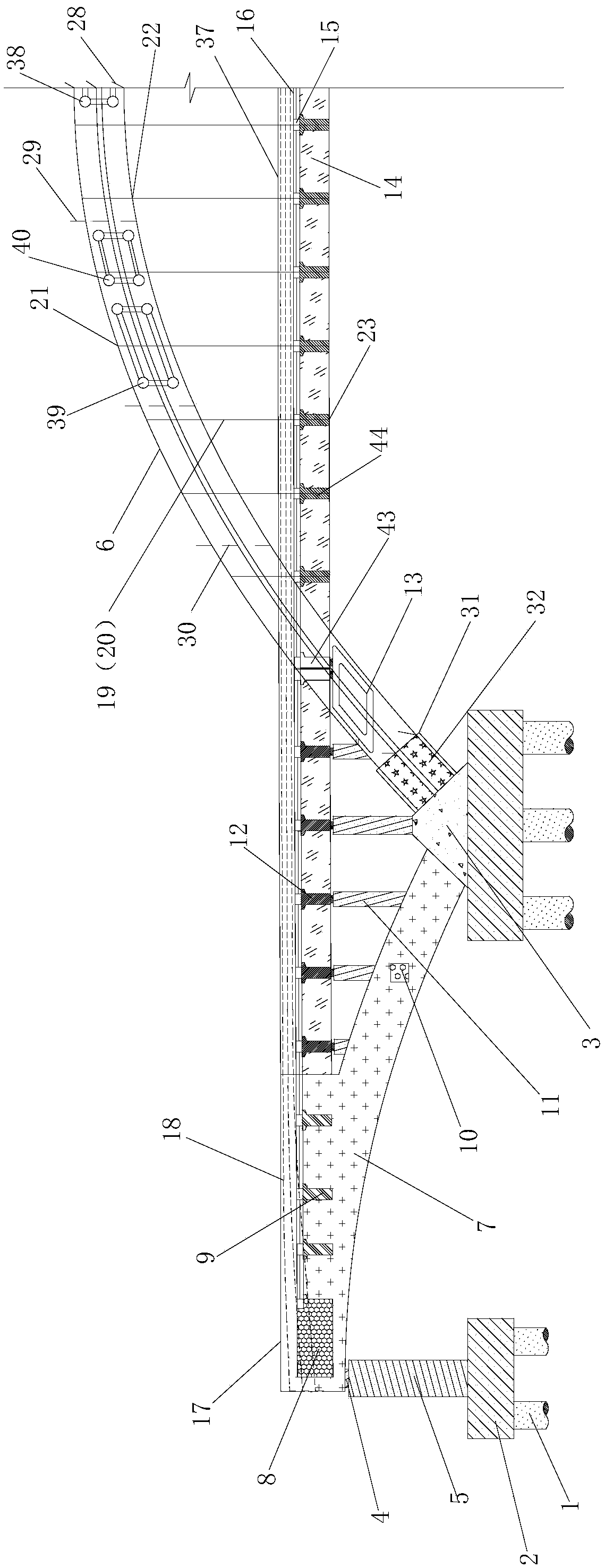 Concrete-filled steel tube arch bridge and construction method