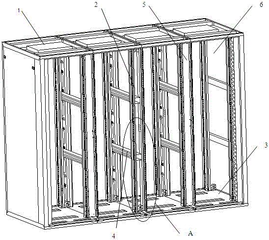 Integrated cabinet/ frame