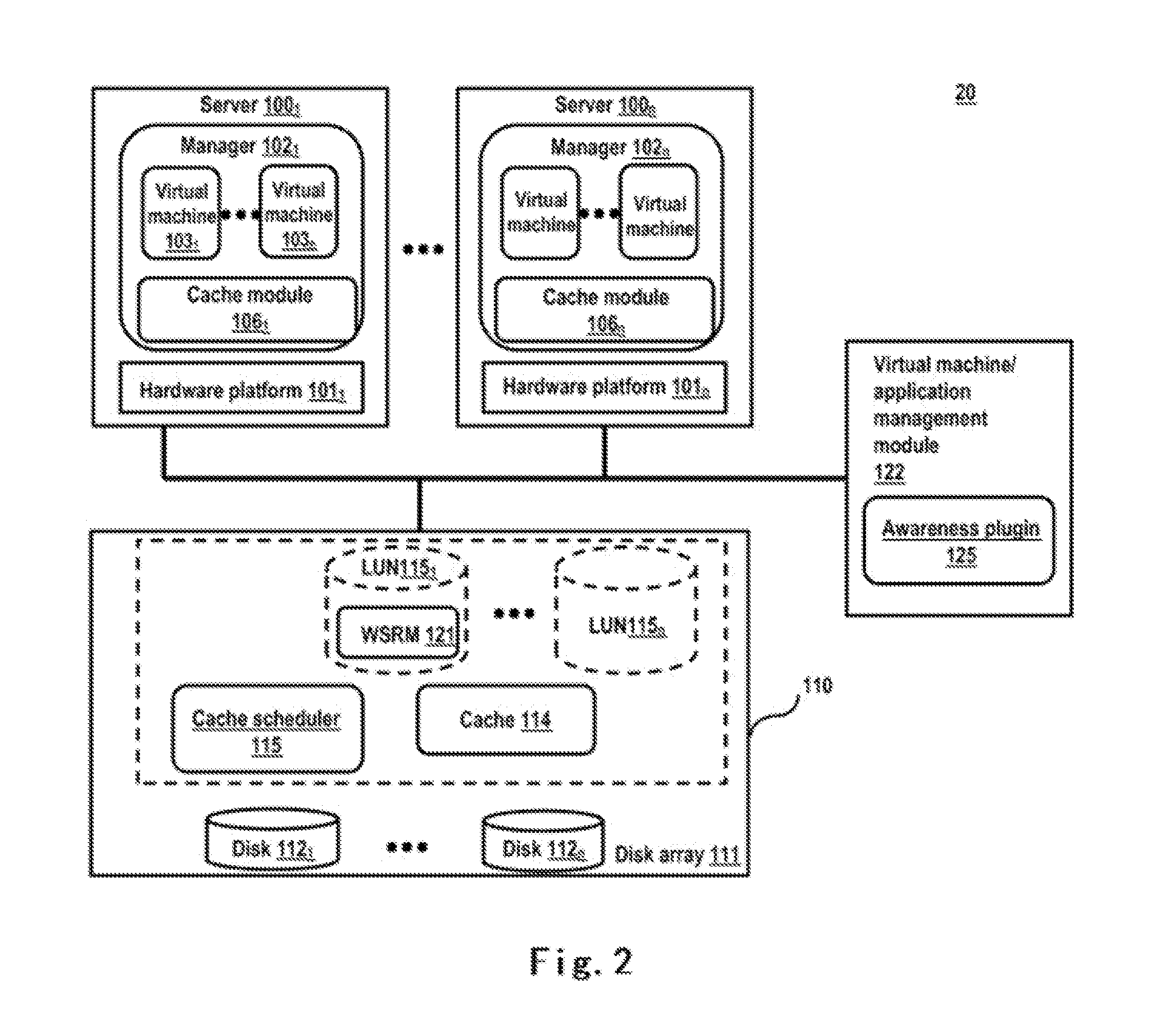 Extending a cache of a storage system