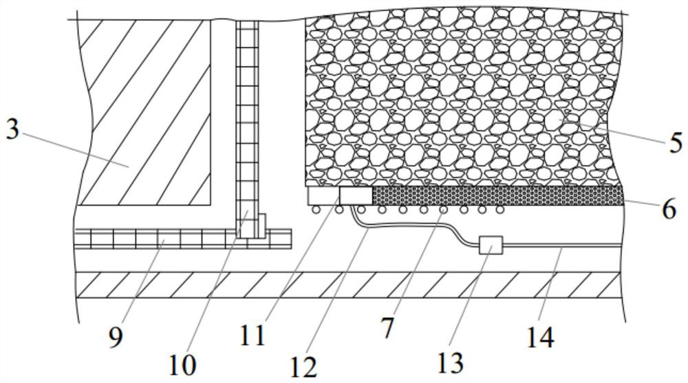 Design method, support structure and construction method of gob-side entry retaining support structure