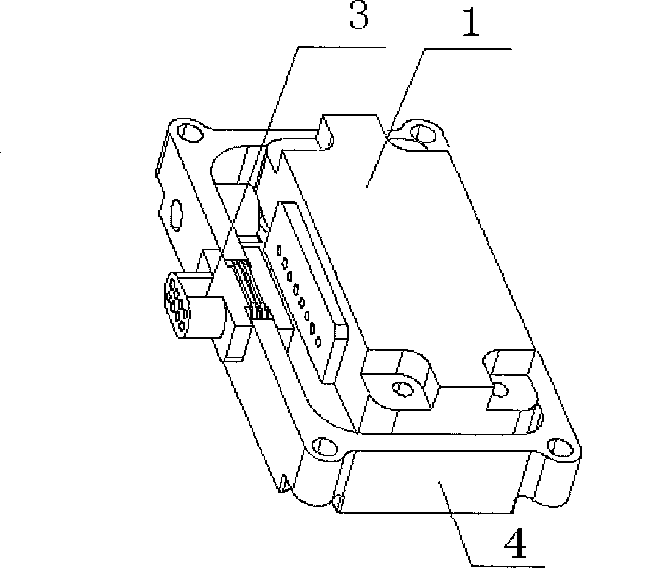 Hall gear position sensor