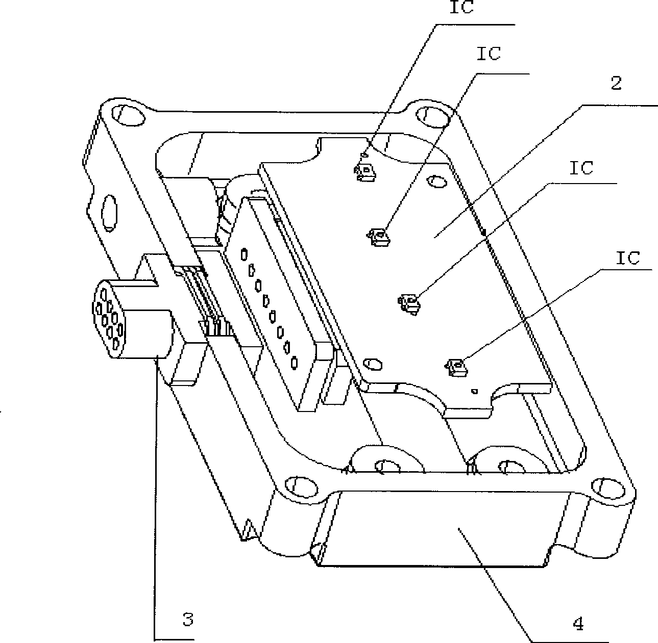 Hall gear position sensor