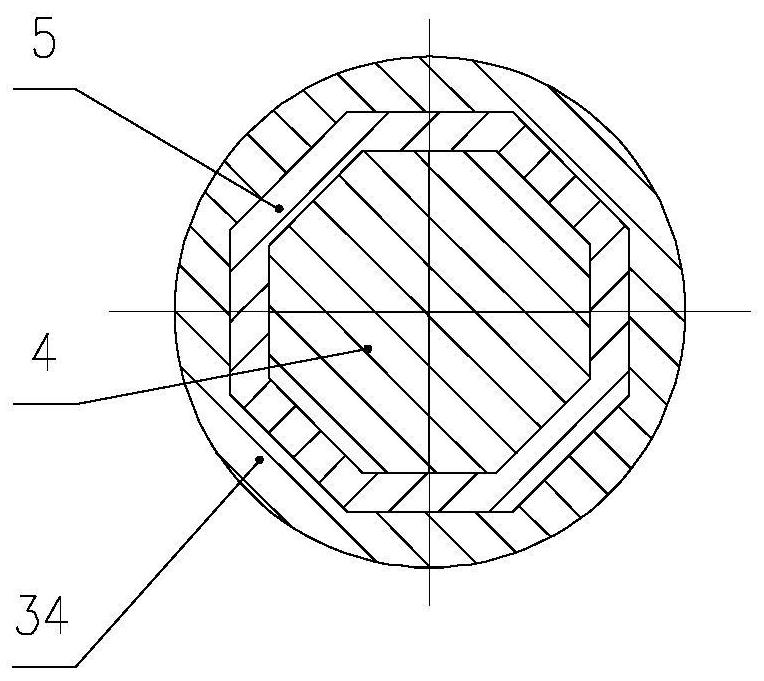 Replaceable anchor bolt assembly with adjustable anchoring length for concrete foundation