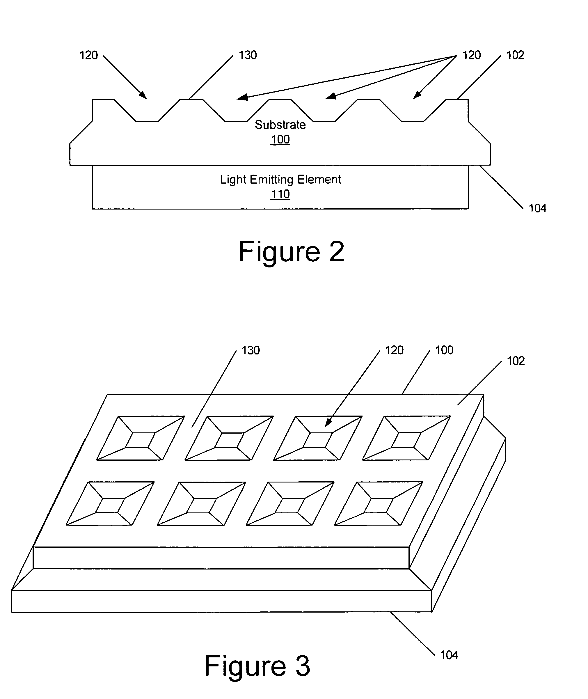 Laser patterning of light emitting devices