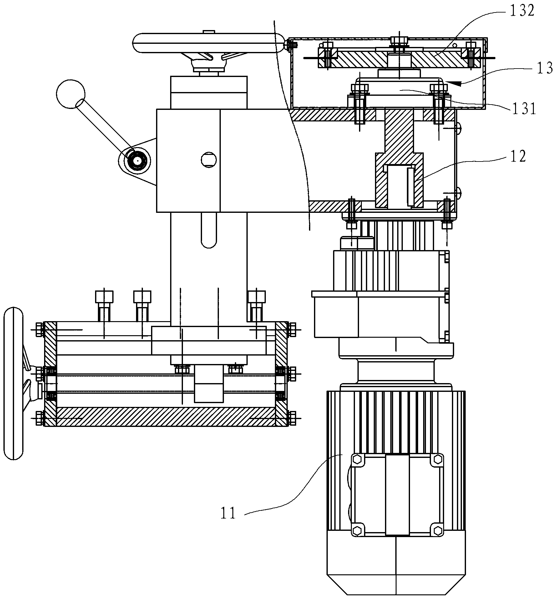 Automatic paper box and bottle unloading machine