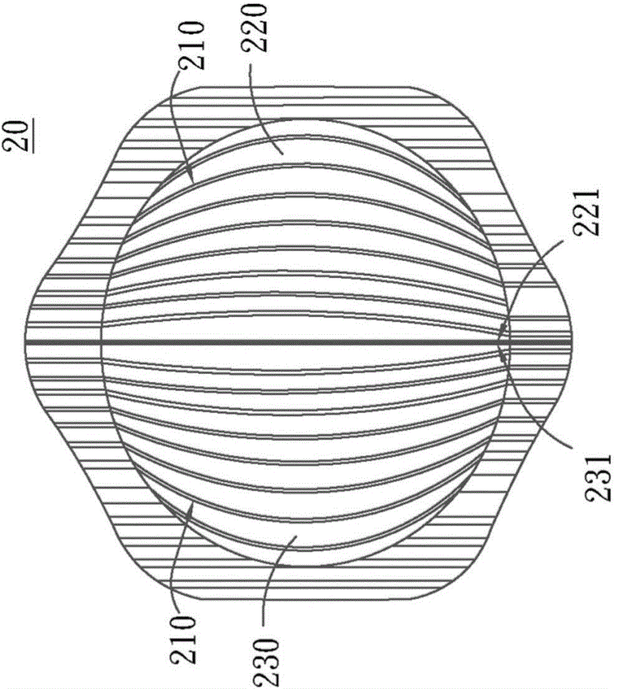 Filtering structure