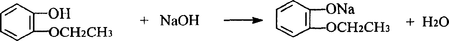 O-ethoxyl phenol refining process