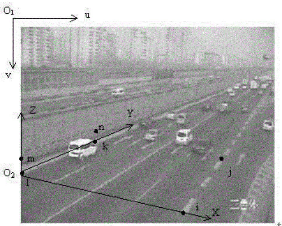 Vehicle counting method based on movement track