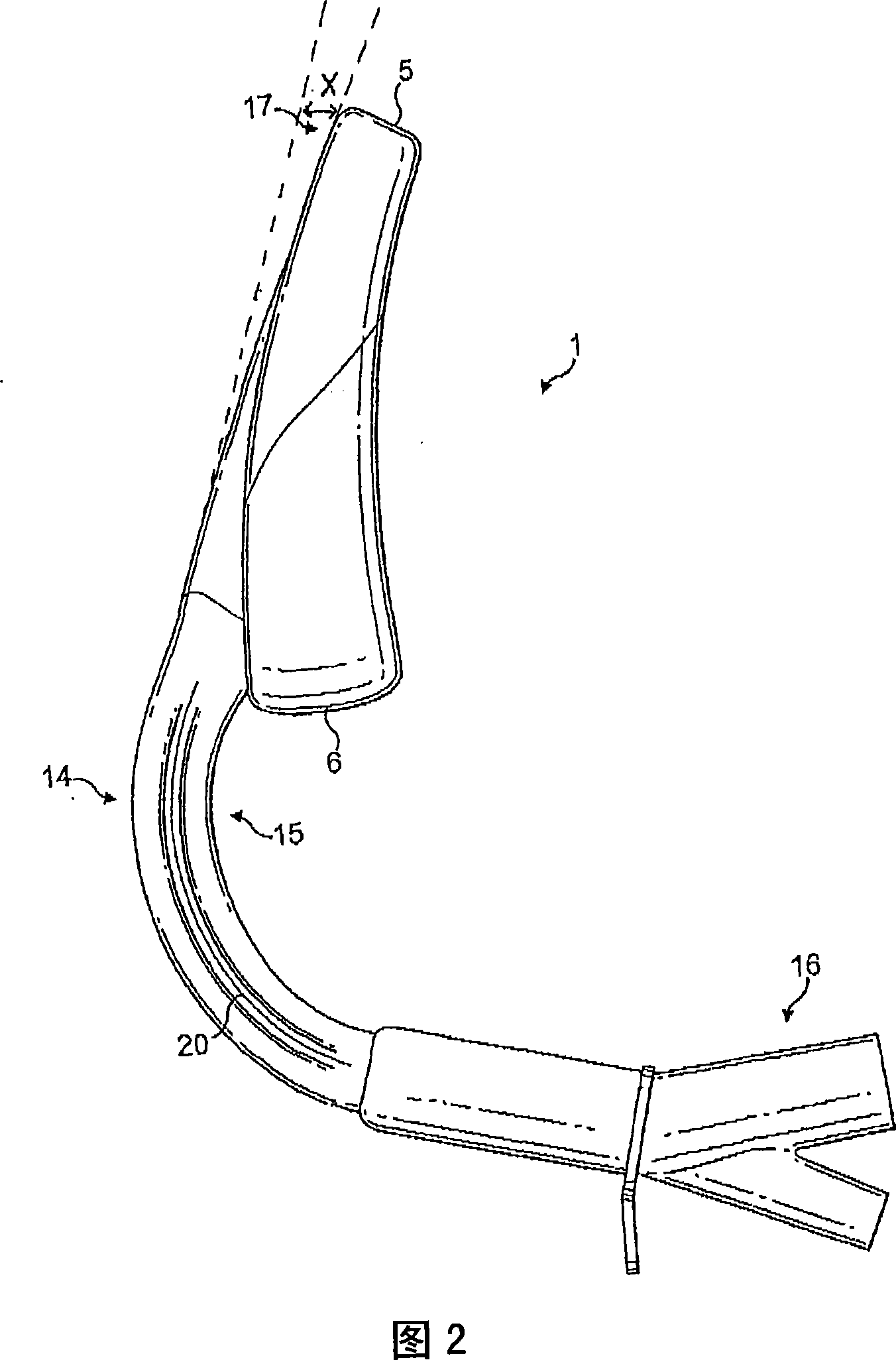 Laryngeal mask airway device