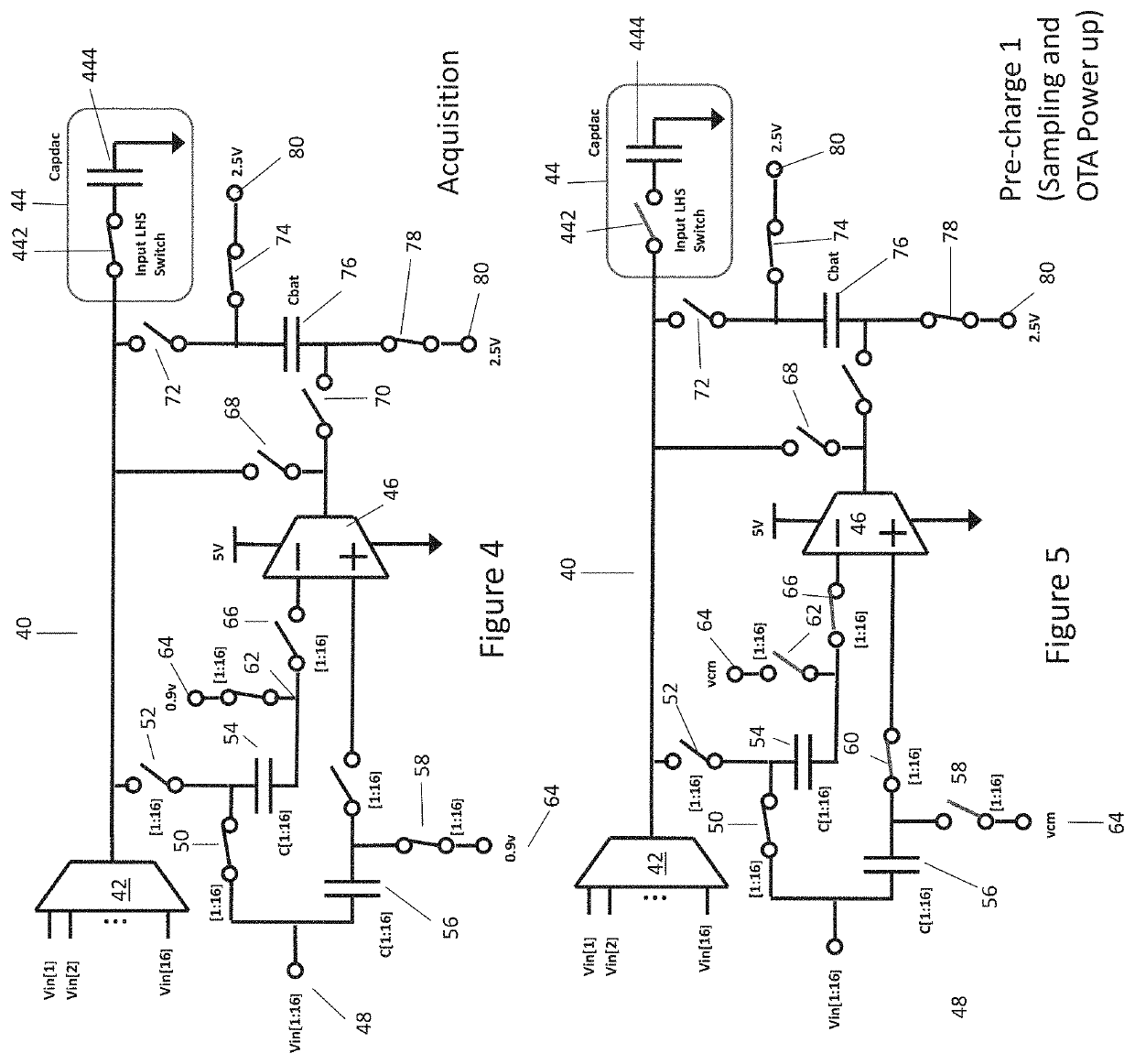 Pre-charging circuitry for multiplexer