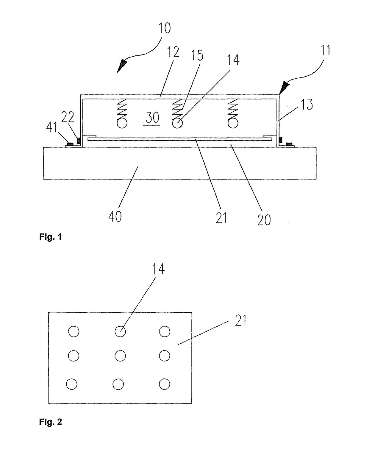 Device for detecting liquid crystal module and method for detecting quantity of liquid crystal