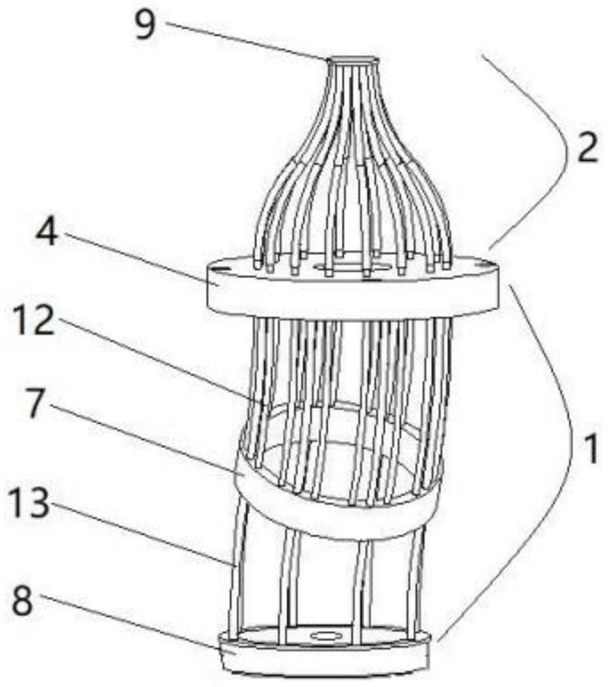 Surgical tool driving transmission system based on rotary-linear driving and surgical robot