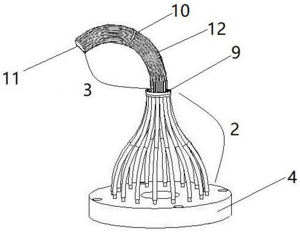 Surgical tool driving transmission system based on rotary-linear driving and surgical robot