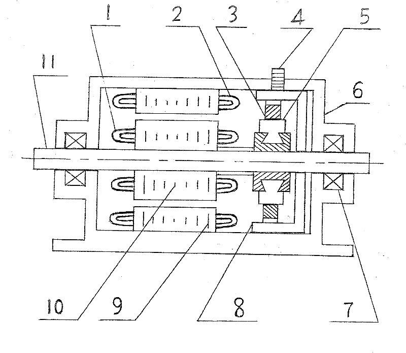 Composite electric motor