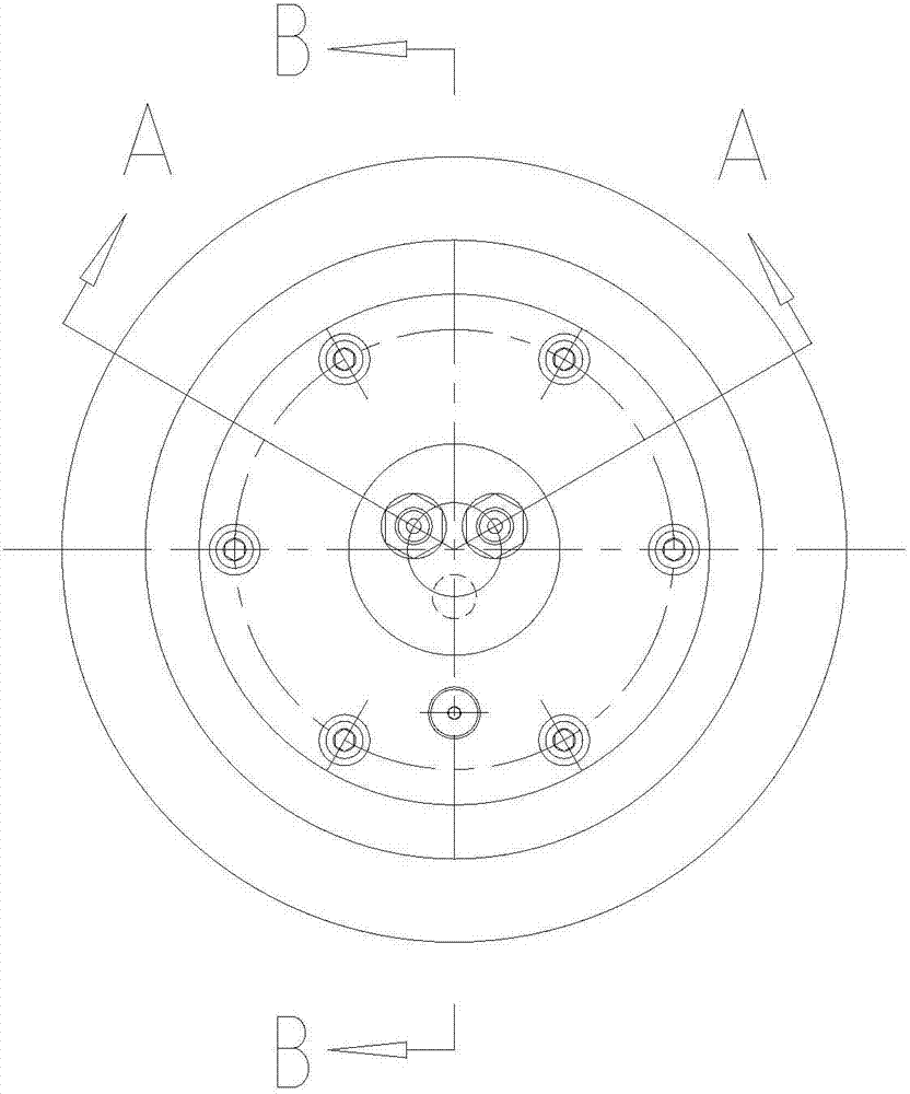 End-control type internal expansion type mechanical locking hydraulic oil cylinder and operation method thereof