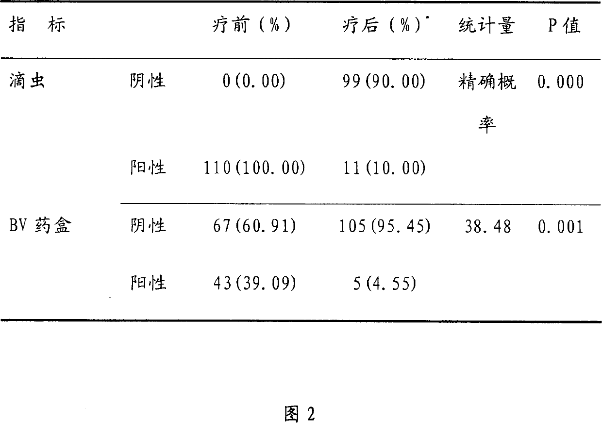 Vagina medicinal composition