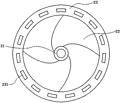 A water ring sealed mixed flow pump