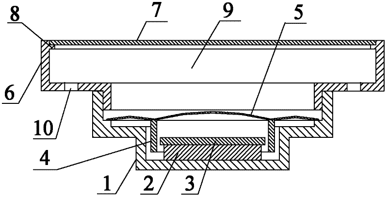 Planar diaphragm speaker with driving unit