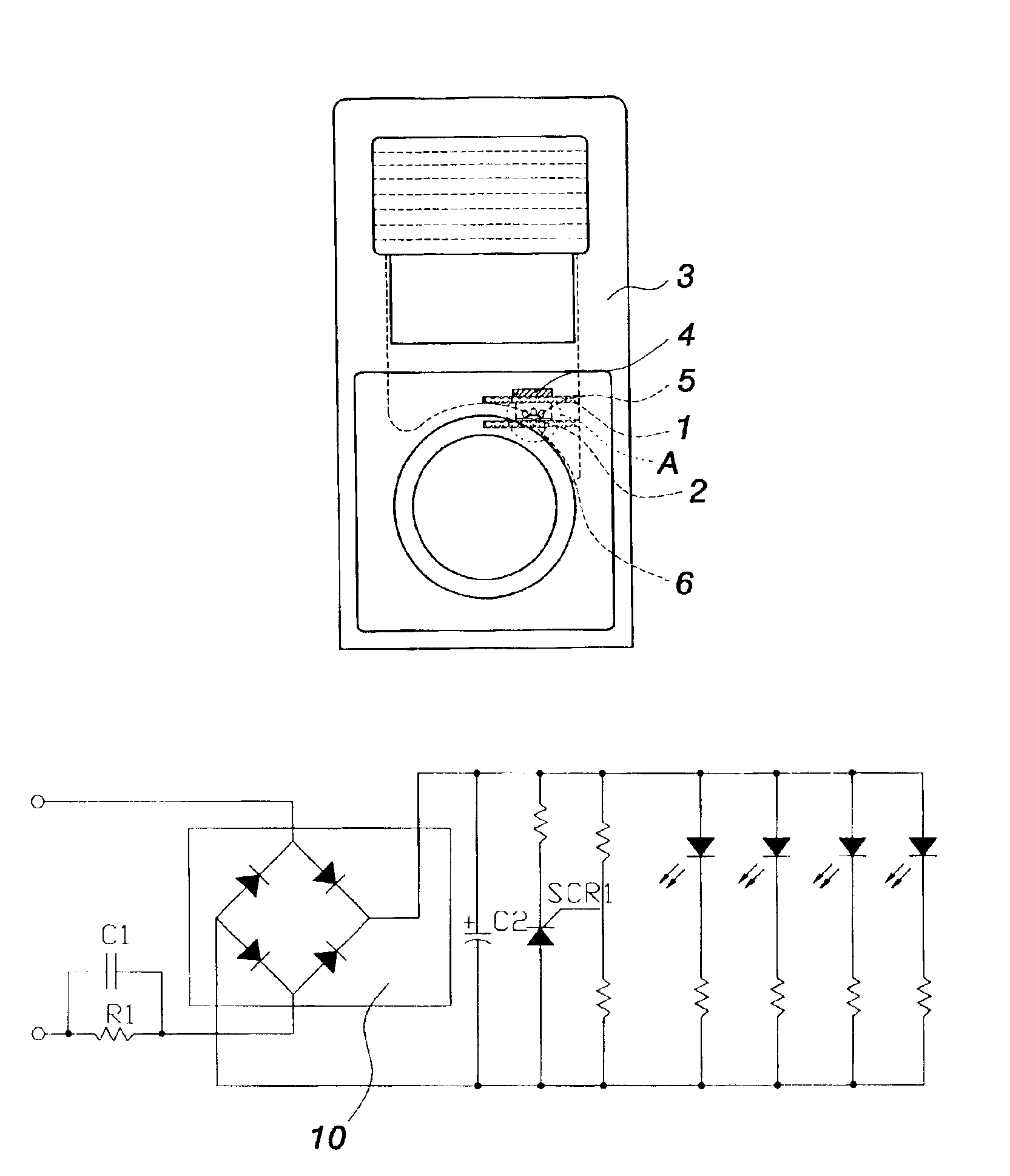 Sterilizing photo catalyst device of air conditioner