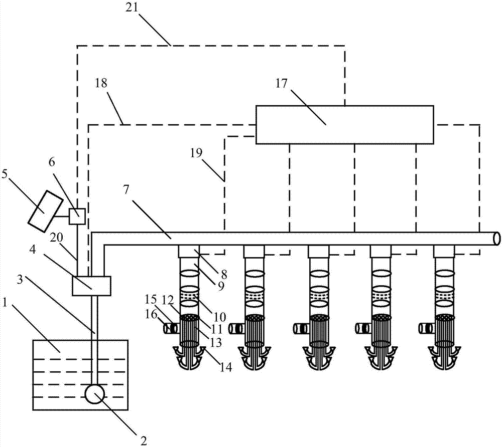 Farmland irrigating apparatus and farmland irrigating method