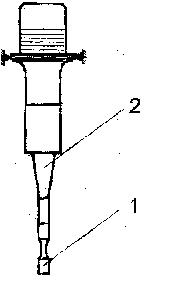 Ultrasonic bending fatigue experimental device