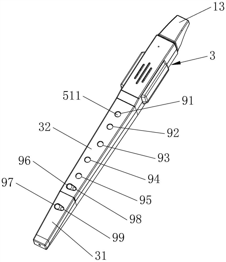 Electric blow pipe