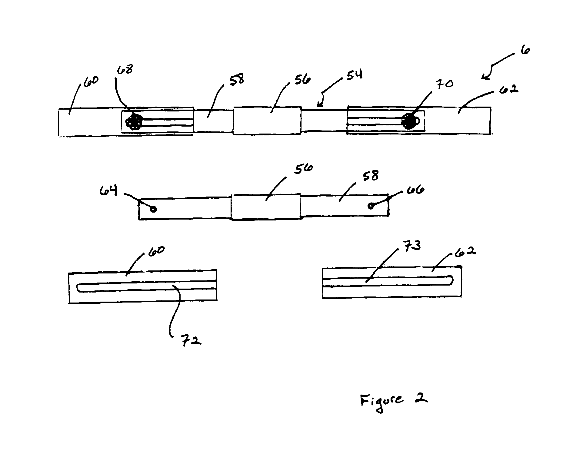 Three sided adjustable level and assembly