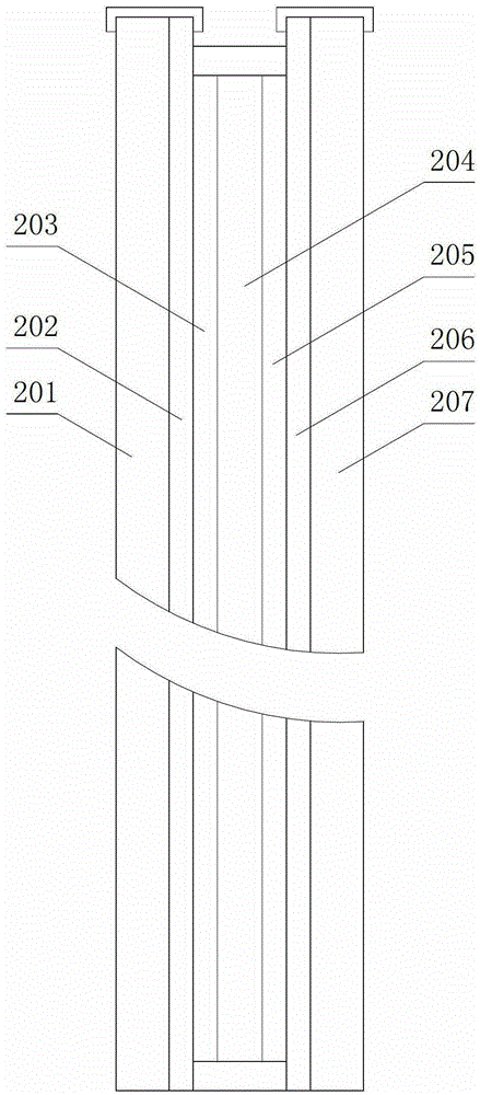 Vehicle front-view intelligent anti-glare device and manufacturing method of the anti-glare mirror