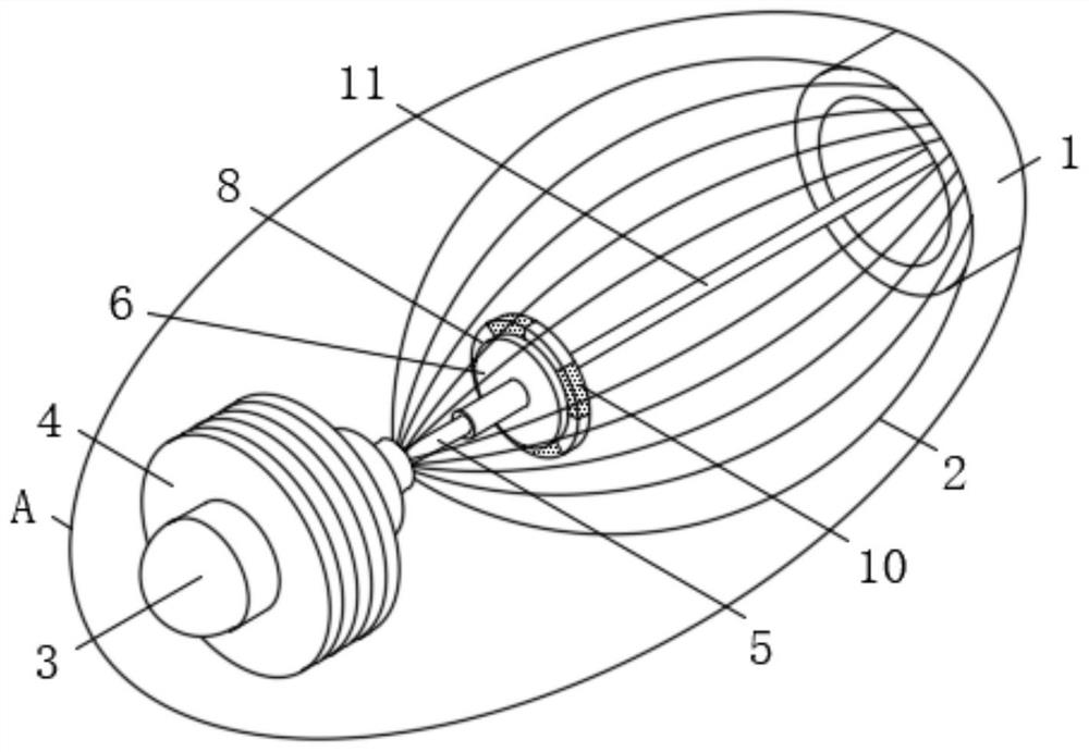 High-stability mesh basket for taking out calculus