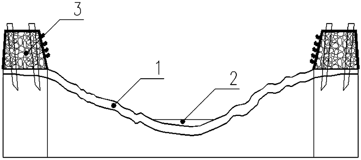 River way anti-seepage restoring ecological recovery device