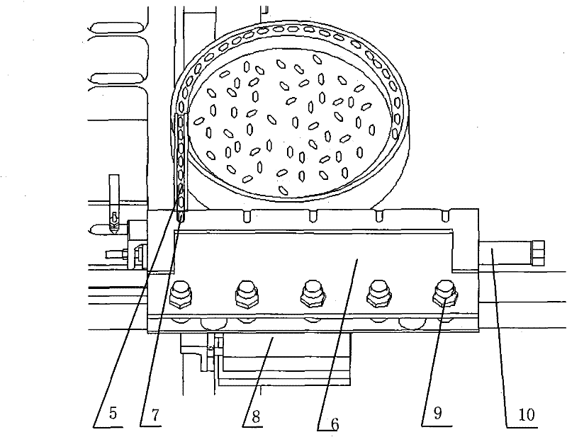 Long grained seed steering precision seeding device and seeding method thereof