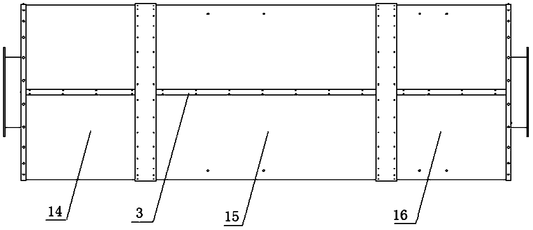 Modular blocking, resisting and compensation composite silencer