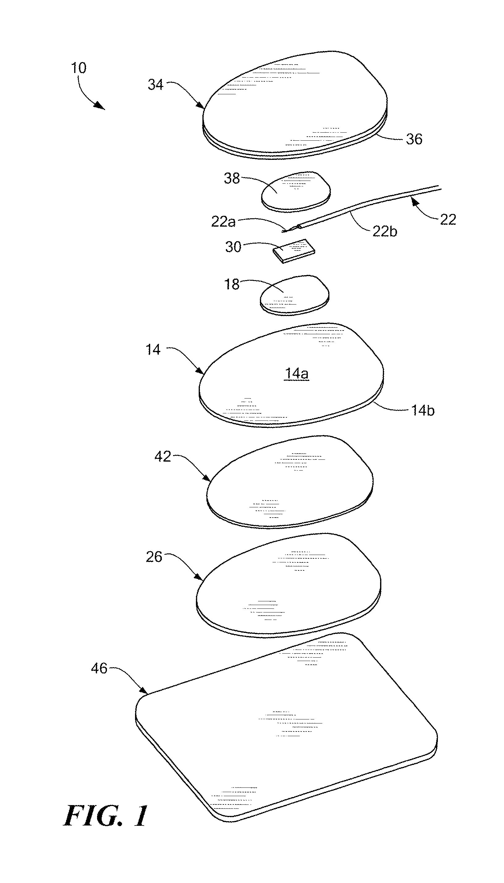 Apparatus and method for energy distribution in a medical electrode