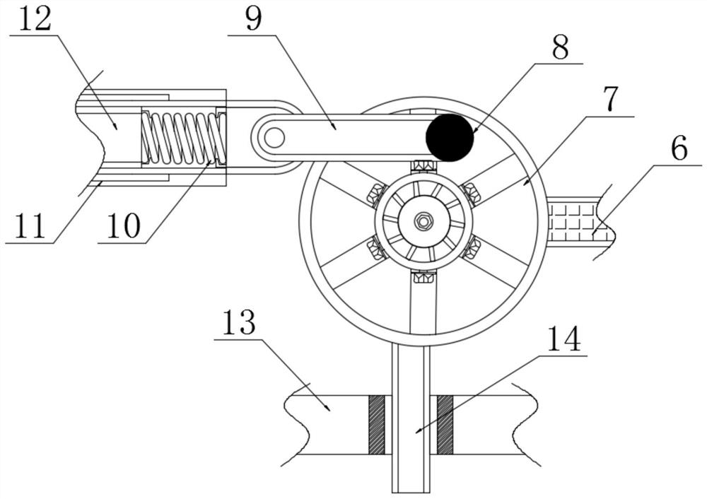 Reservoir liquid level measuring device capable of preventing water from overflowing