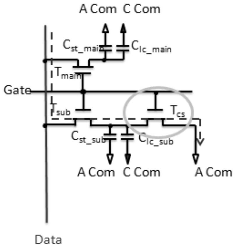 Method and device for eliminating power-off afterimage on panel