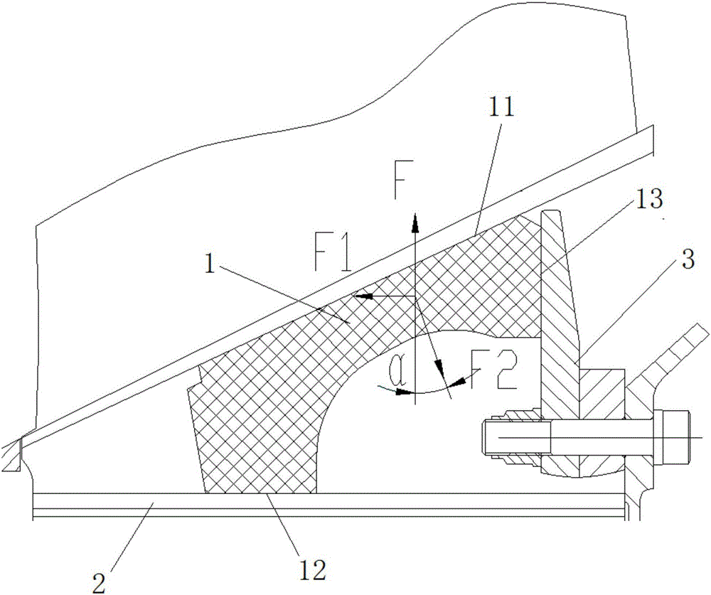 Rotor blade damping block reliability test method