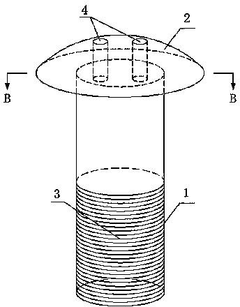 Bolt with end paired holes and matched wrench thereof