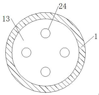 A self-repairable slow-discharge air valve