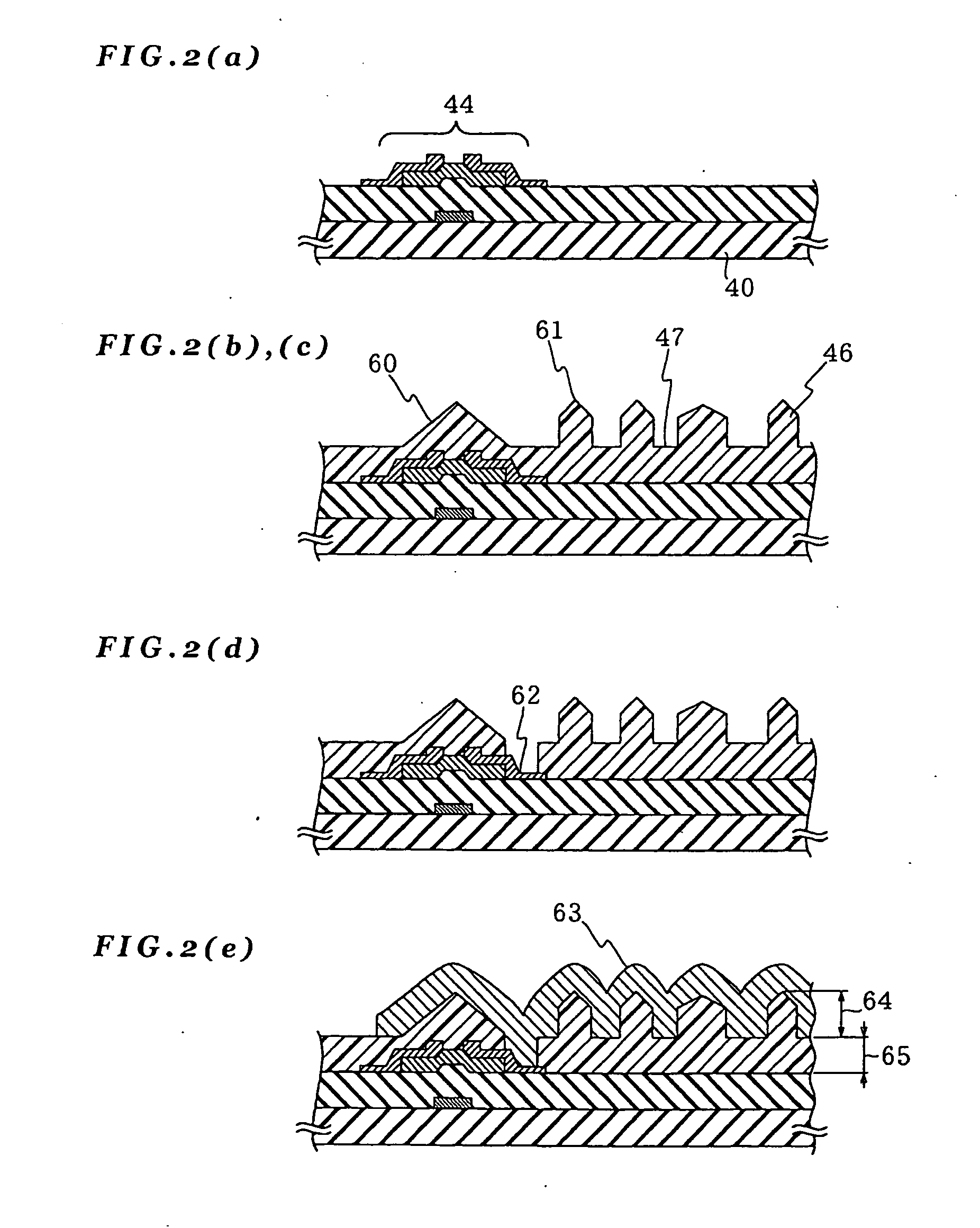 Reflective liquid crystal display apparatus and production method thereof