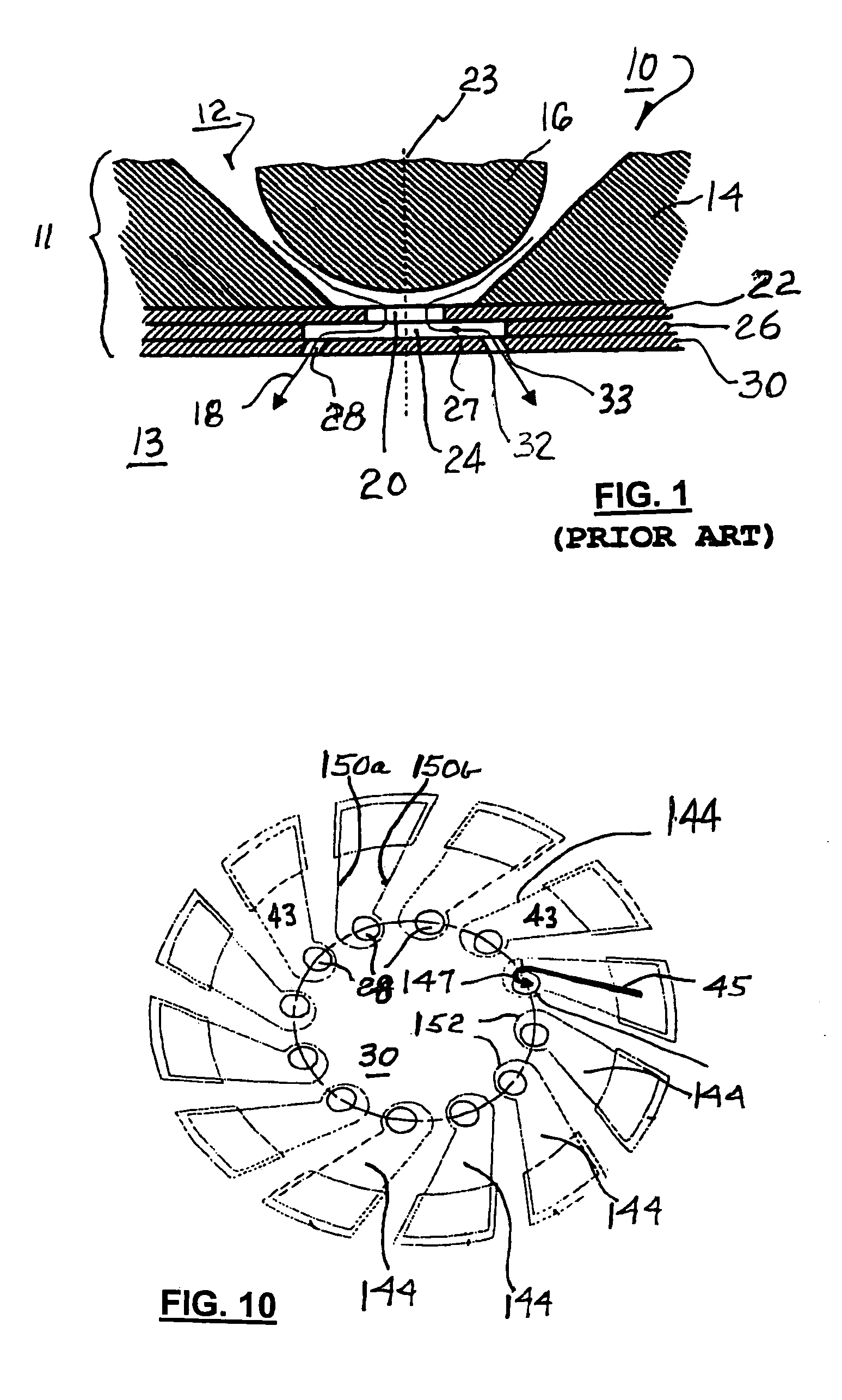 Fuel injector nozzle atomizer having individual passages for inward directed accelerated cross-flow