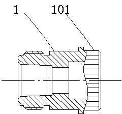 Press-fit cavity power divider