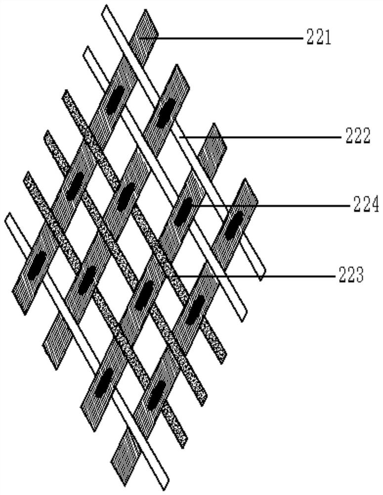 Optical fiber fabric with fixed-point phototherapy function and preparation method thereof