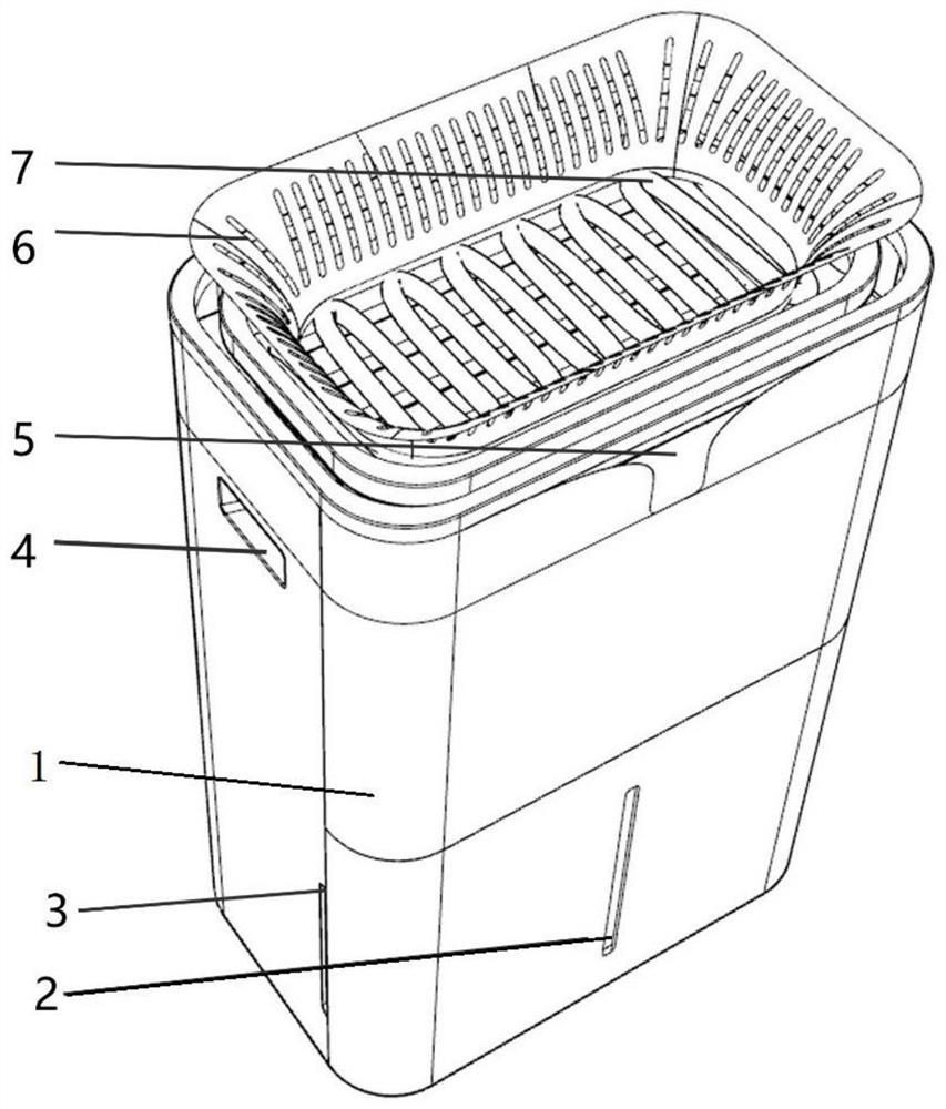 Dehumidification equipment with disinfection function